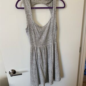 Urban Outfitters By Corpus Polka Dot Keyhole Mini Dress